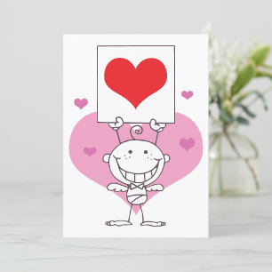 Stick Cupid Einladung