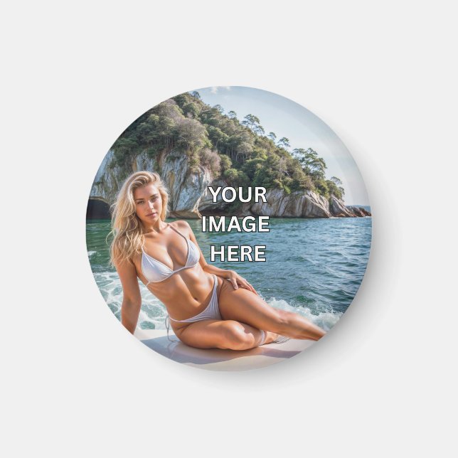 STICK! 🧲 Custom Magnets – Add Image or Text (Devant)