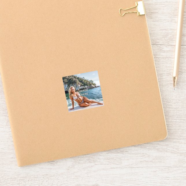 STICK! ✨ Custom Vinyl Sticker Gloss   (Carnet de notes)