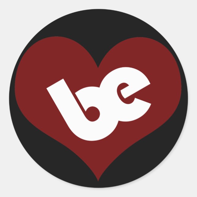 Stick es auf 'Em! Runder Aufkleber (Vorderseite)