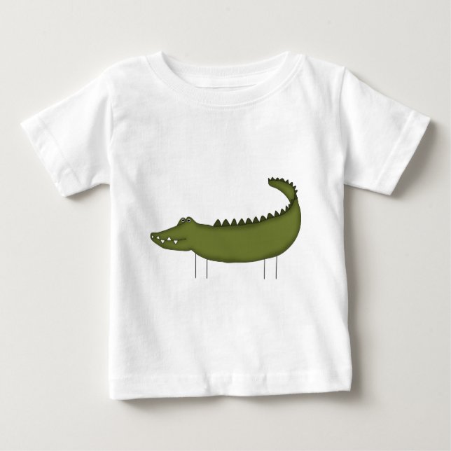 Stick Figure Crocodile tshirts et cadeaux (Devant)