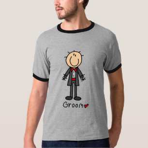 Stick Figure Groom T-shirts et cadeaux