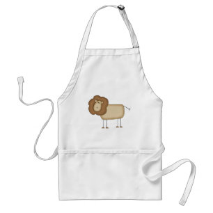 Stick Figure Löwe T-Shirts und Geschenke Schürze