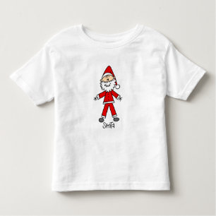 Stick Figure Santa Claus Tshirts et cadeaux