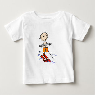 Stick Figure Ski d'eau Tshirts et cadeaux