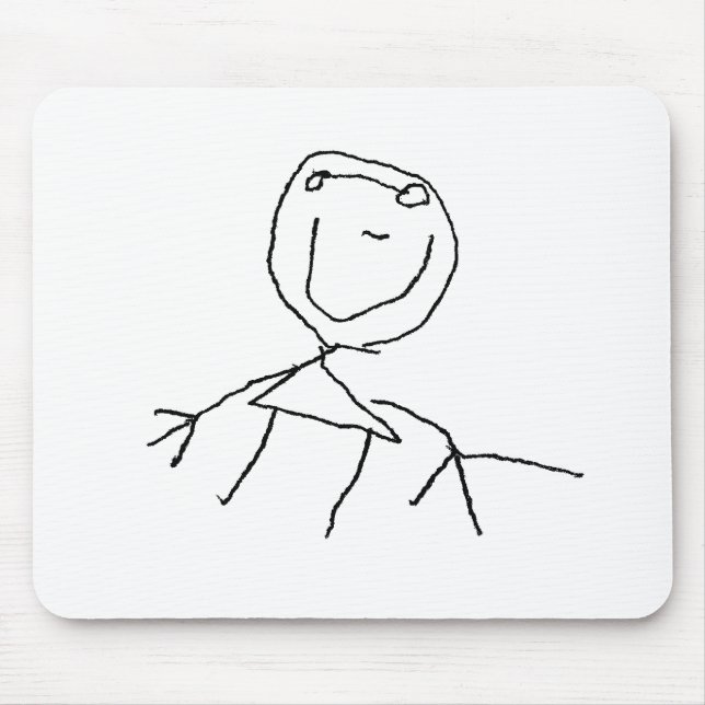 Stick Figures Mousepad (Vorne)