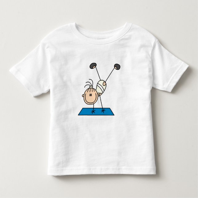 Stick Girl Doing Flips Tshirts et cadeaux (Devant)