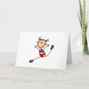 Stick Girl Gymnast Cartes