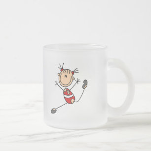 Stick Girl Turnhallen T-Shirts und Geschenke Mattglastasse