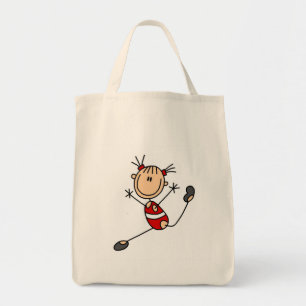 Stick Girl Turnhallen T-Shirts und Geschenke Tragetasche