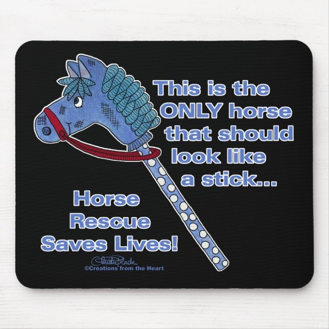 Stick Horse Mousepad (Vorne)