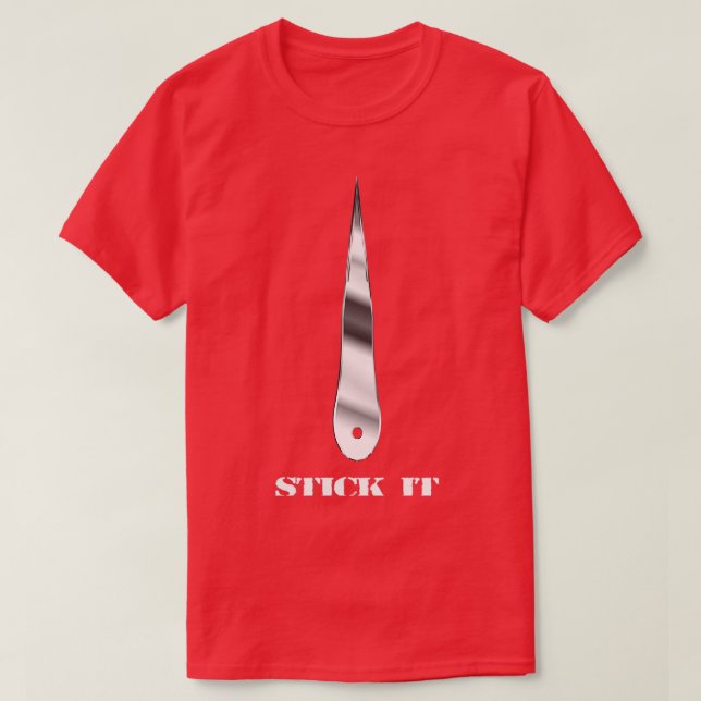 STICK IT ACEJJETT-KNAPPE T-Shirt (Design vorne)