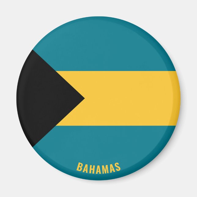 "Stick it" Charming Bahamas Patriotic Magnet (Vorne)