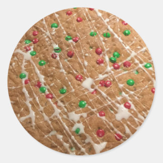 STICK IT - COOKIE PIZZA RUNDER AUFKLEBER