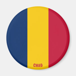 "Stick It" Le Charmant Magnet Patriotique Tchadien
