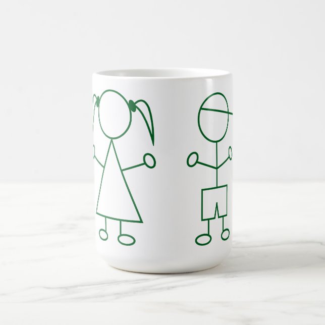Stick Man Kids Mug (Centre)