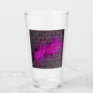 Stick mit Me Pink Neon Sign Glas