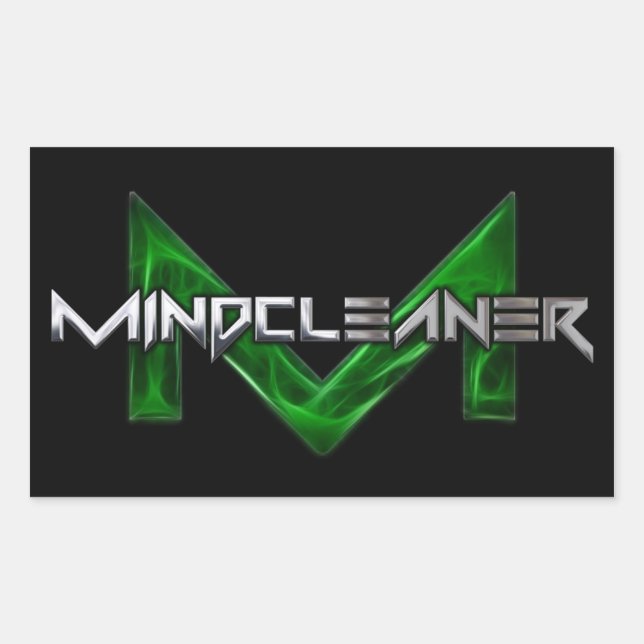 Stick sie rechteckiger aufkleber (Vorderseite)