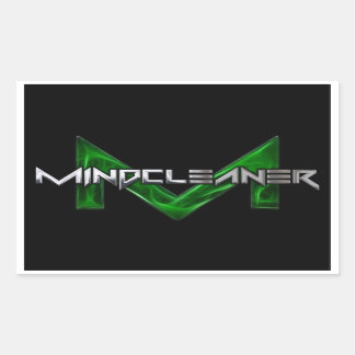 Stick sie rechteckiger aufkleber