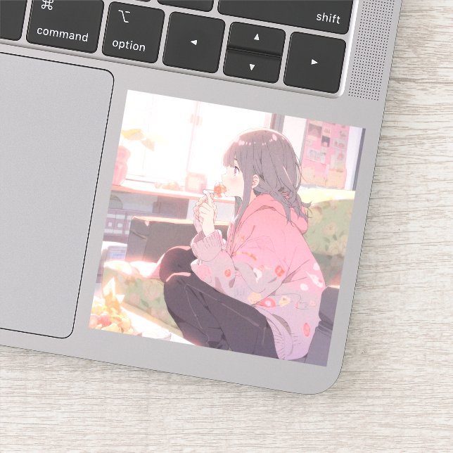 Sticker お菓子JKシール｜寿司娘 GenerativeAI (Détail)