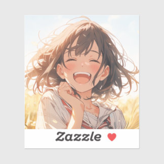 Sticker 田舎娘アイコン/Country Girl icon Seal | 東京娘 GenerartiveAI