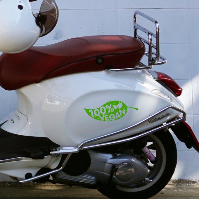 Sticker 100% Vegan, (Créateur téléchargé)