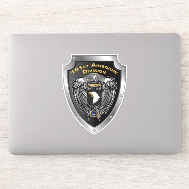 Sticker 101e division aéroportée "Eagles hurlants" (Ordinateur)
