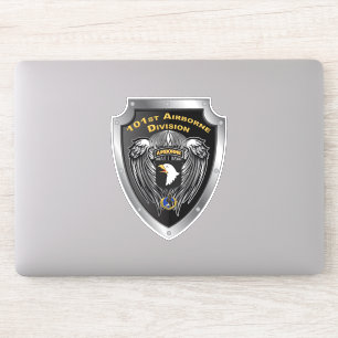 Sticker 101e division aéroportée "Hurlant les aigles"