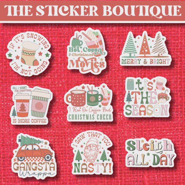 Sticker 10 En Un Pack De Noël Festif - Gai (Créateur téléchargé)