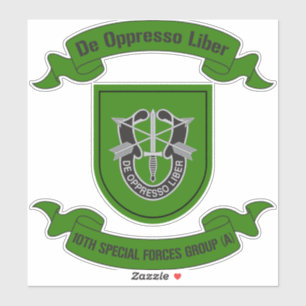 Sticker 10e Groupe des forces spéciales (aéroporté) 10e