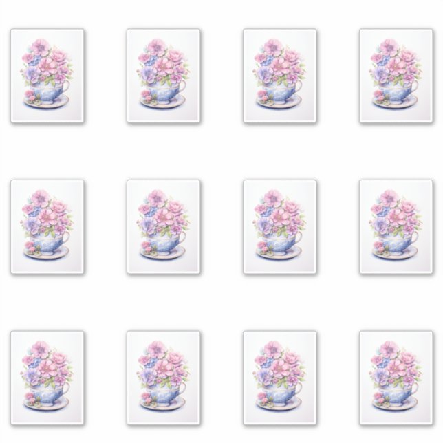 Sticker 11 Coupe des fleurs (Devant)