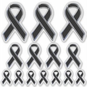 Sticker 14 Style Chrome Imprimer Noir Sensibilisation au r