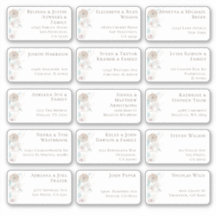 15 Mariage individuel Nom du client Adresse Sticke