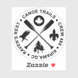 Sticker 2024 Pagaies croisées