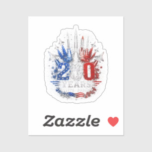 Sticker 250 Ans 1776–2026 Célébration Patriotique Gratuite