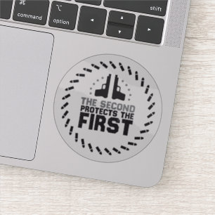 Sticker 2A Seconde protège le premier pistolet libre d'exp