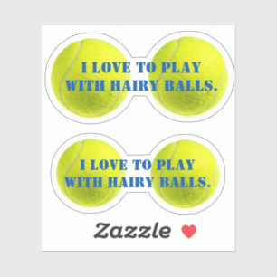 Sticker 2x Banter Ballsy de Tennis Personnalisable