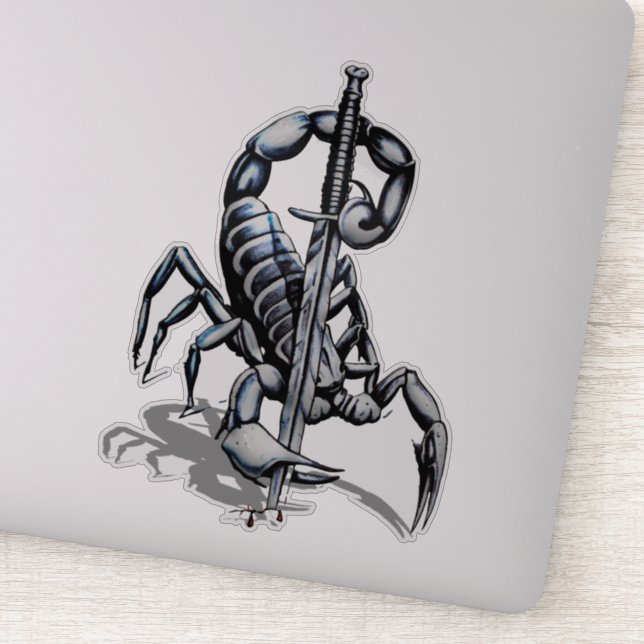 Sticker 3d Scorpio (Détail)