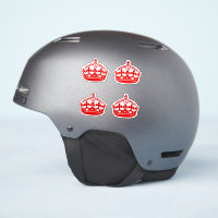 4 Gardez le calme rouge couronne