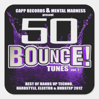 Sticker 50 Bounce Tunes
