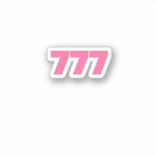 Sticker 777 Numéros d'ange