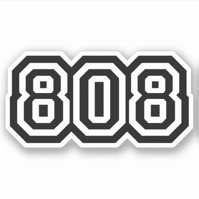 STICKER 808 (Devant)