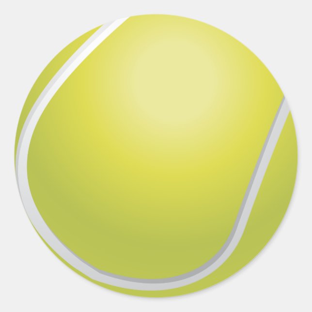 Sticker à balle de tennis (Devant)