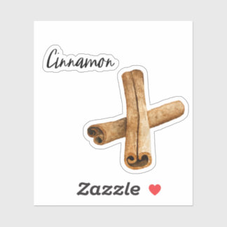 Sticker à benne à épices de cannelle