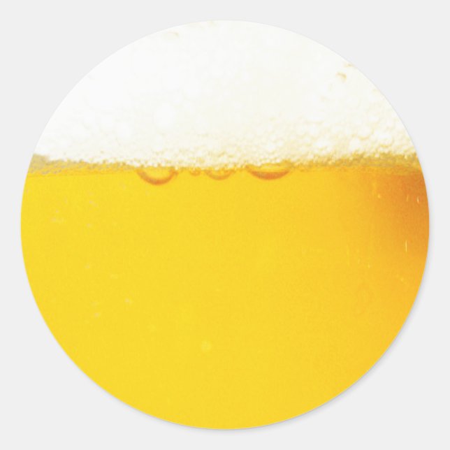 Sticker à bière ronde (Devant)