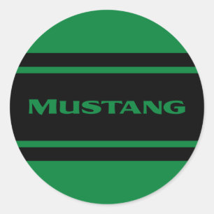 Sticker à bouton Maj pour course noire verte