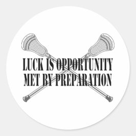 Sticker à chance pour motivation de crosse