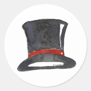 Sticker à chapeau supérieur