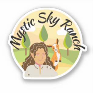 Sticker à ciel mystique