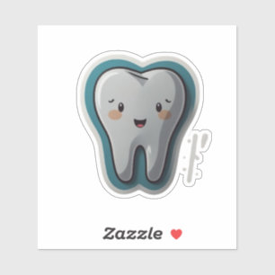Sticker À Dents Souriantes : Éclairez Votre Journé